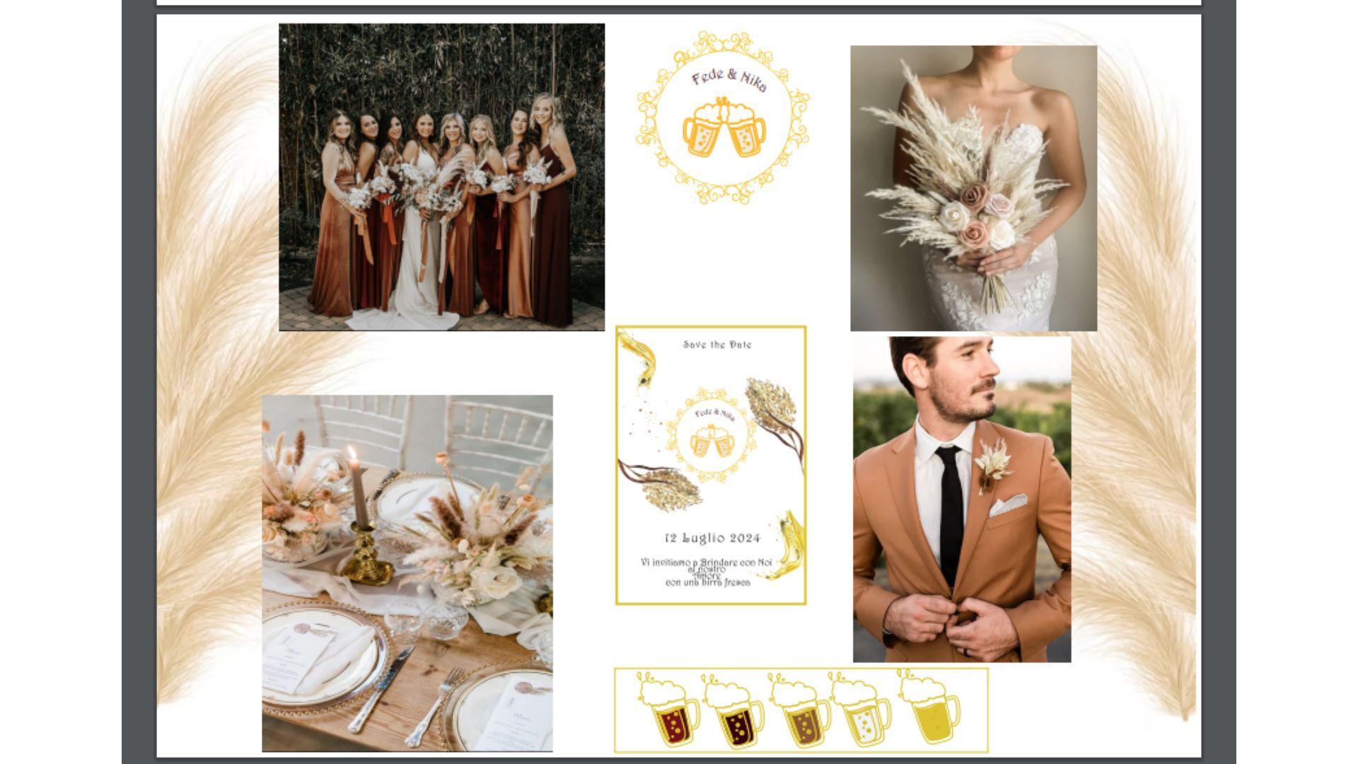 Matrimonio tema Birra  wedding Monopoli