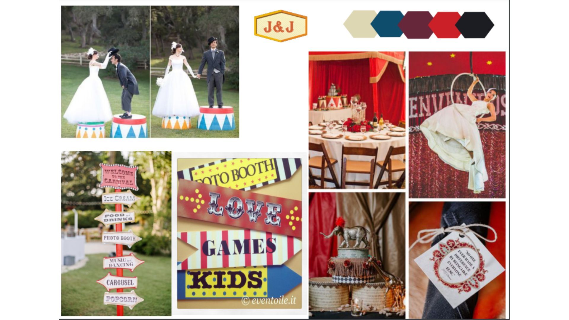 Matrimonio tema circo wedding planner Monopoli