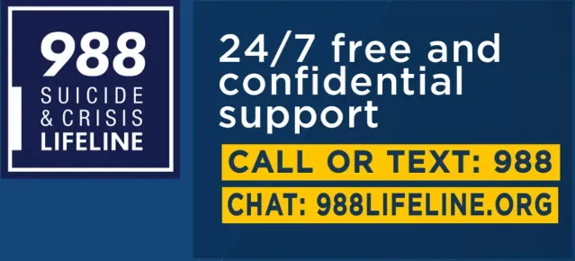 988 Suicide Crisis Logo