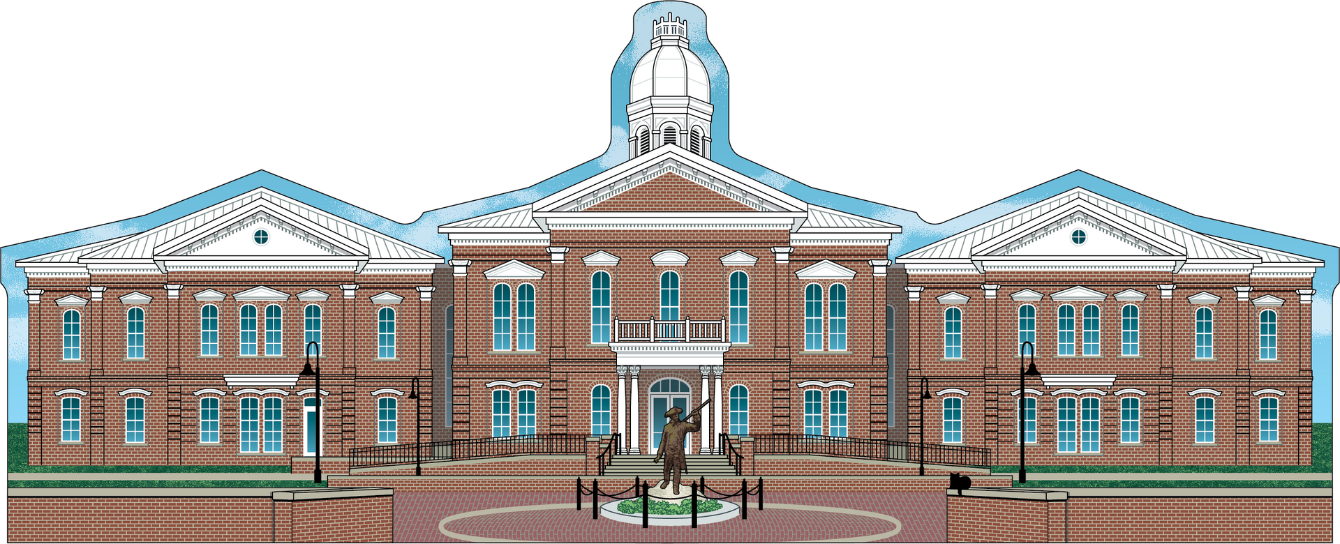 Oldham County Judicial Center Dedication Keepsake