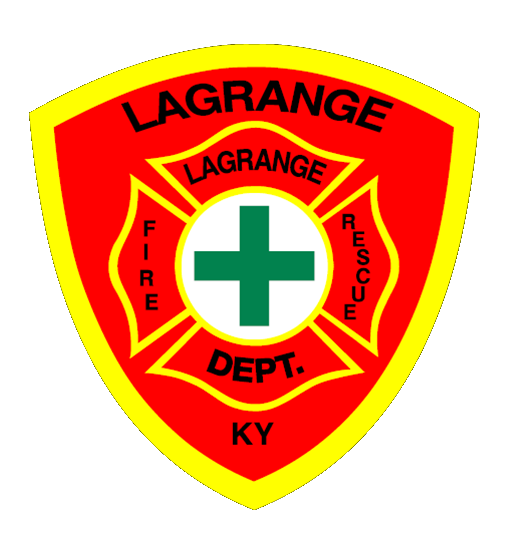 The logo for the lagrange fire department in ky