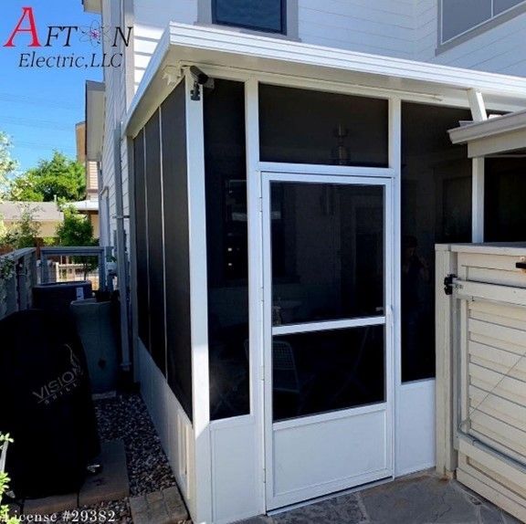 Screen Porch — New Braunfels, TX — Afton Electric