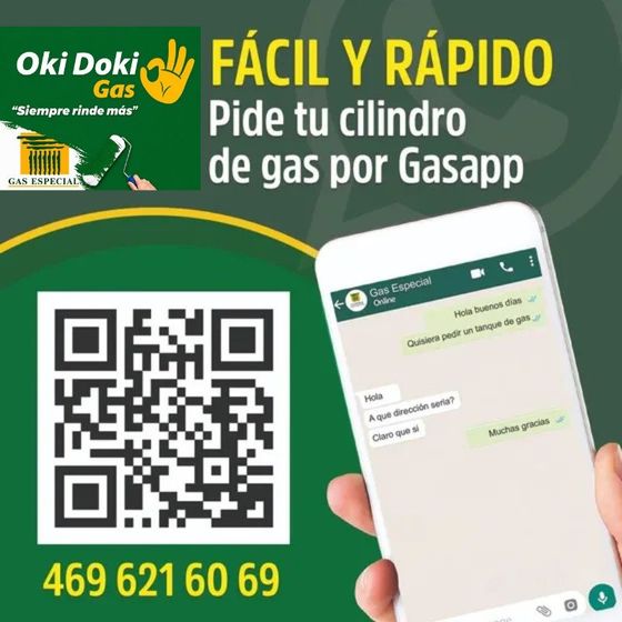 GAS ESPECIAL-FÁCIL Y RÁPIDO