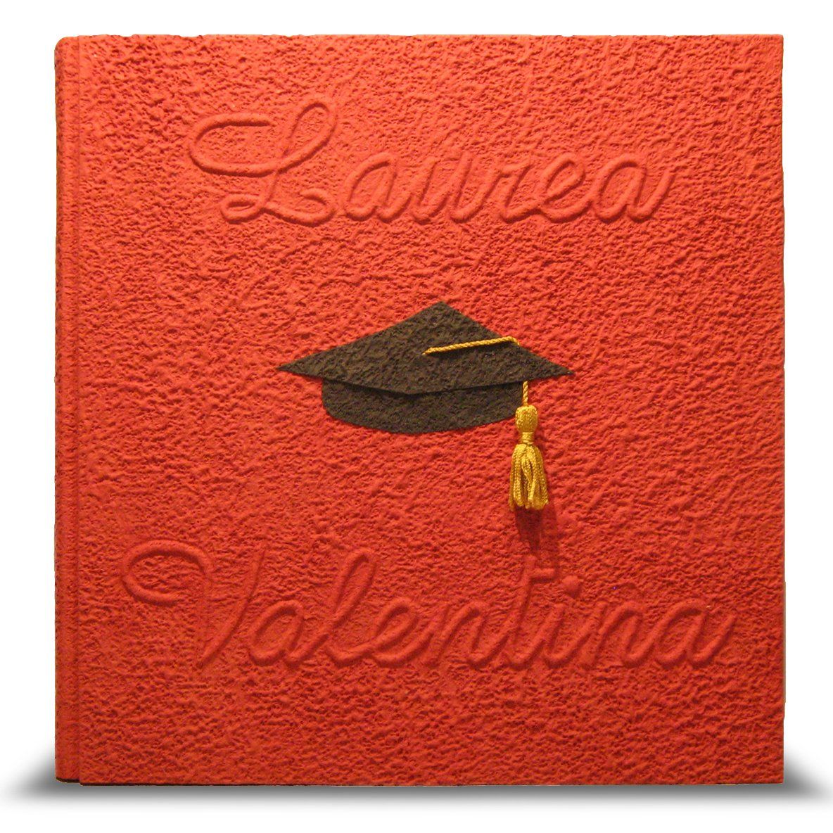 legnoegrafite legno e grafite album fotografico laurea tocco nome 