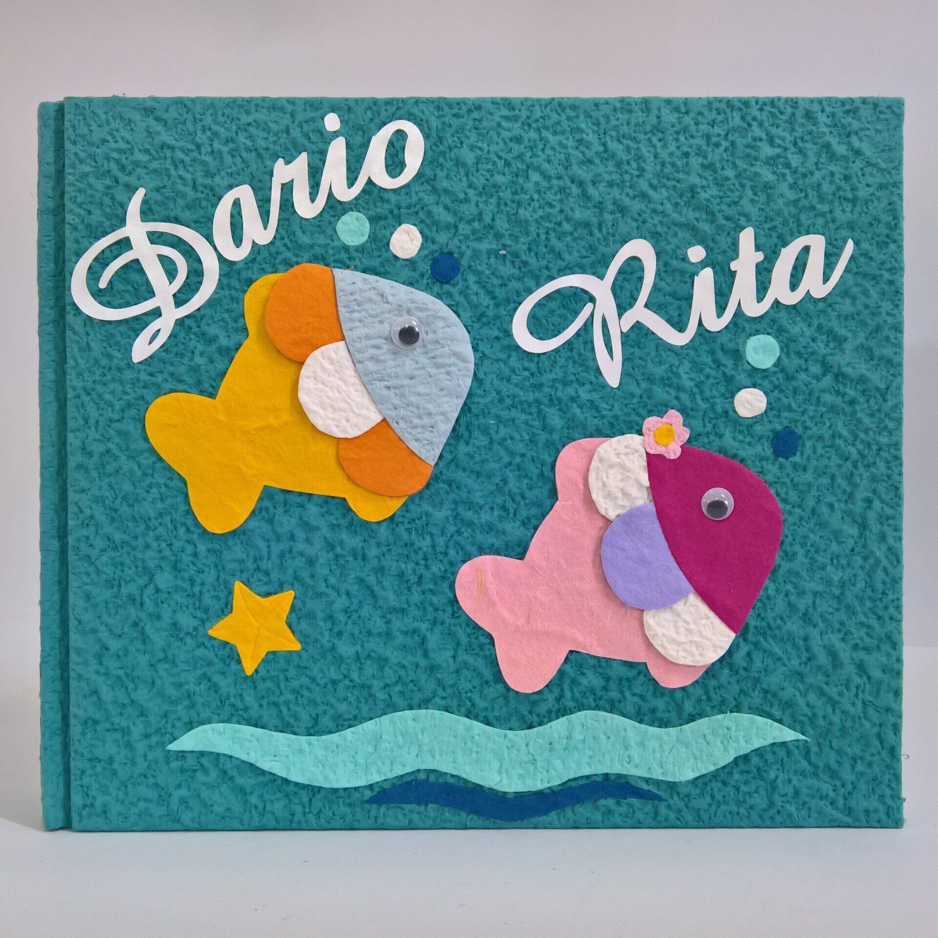 legnoegrafite legno e grafite album fotografico pesce nome 