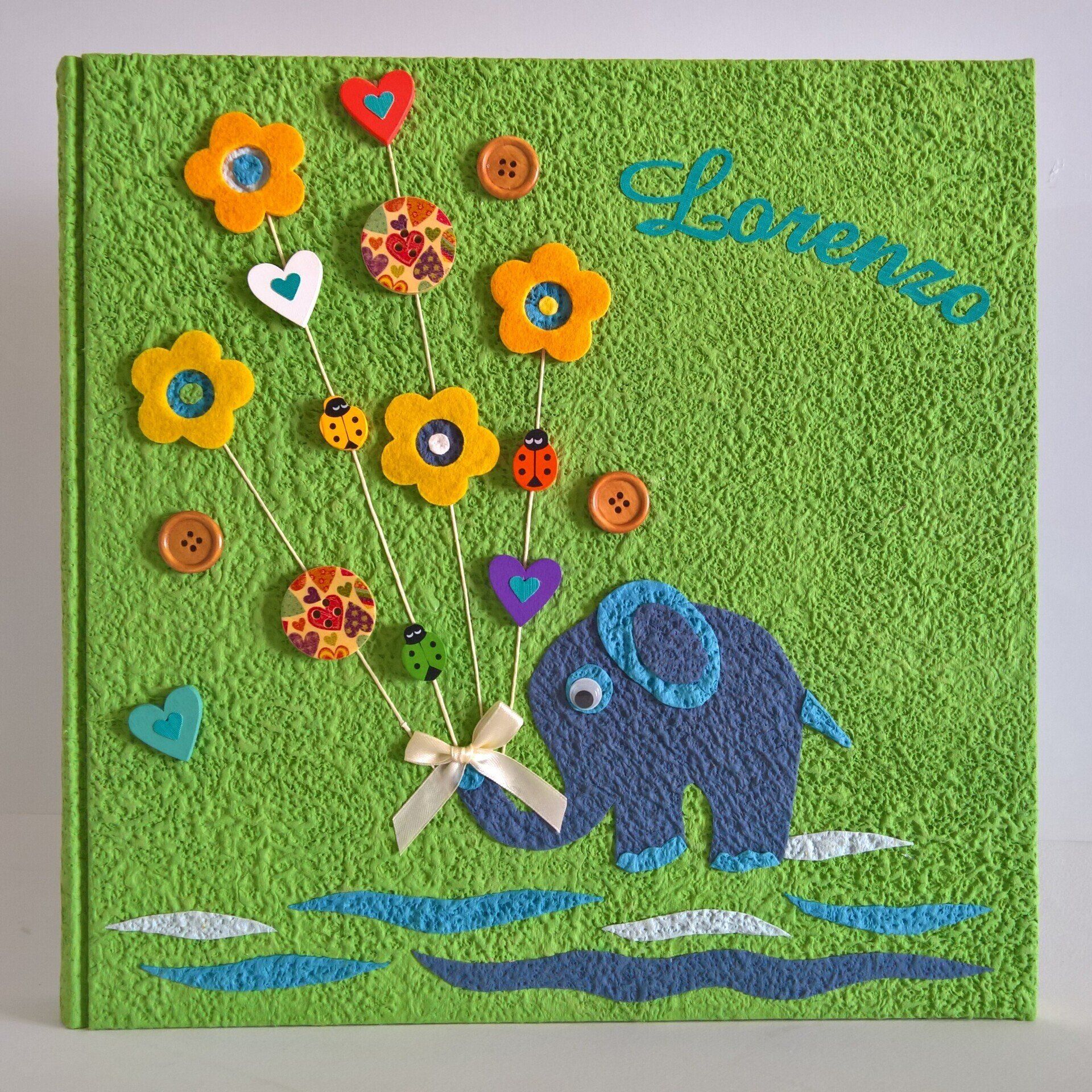 legnoegrafite legno e grafite album fotografico nome elefante pallocini