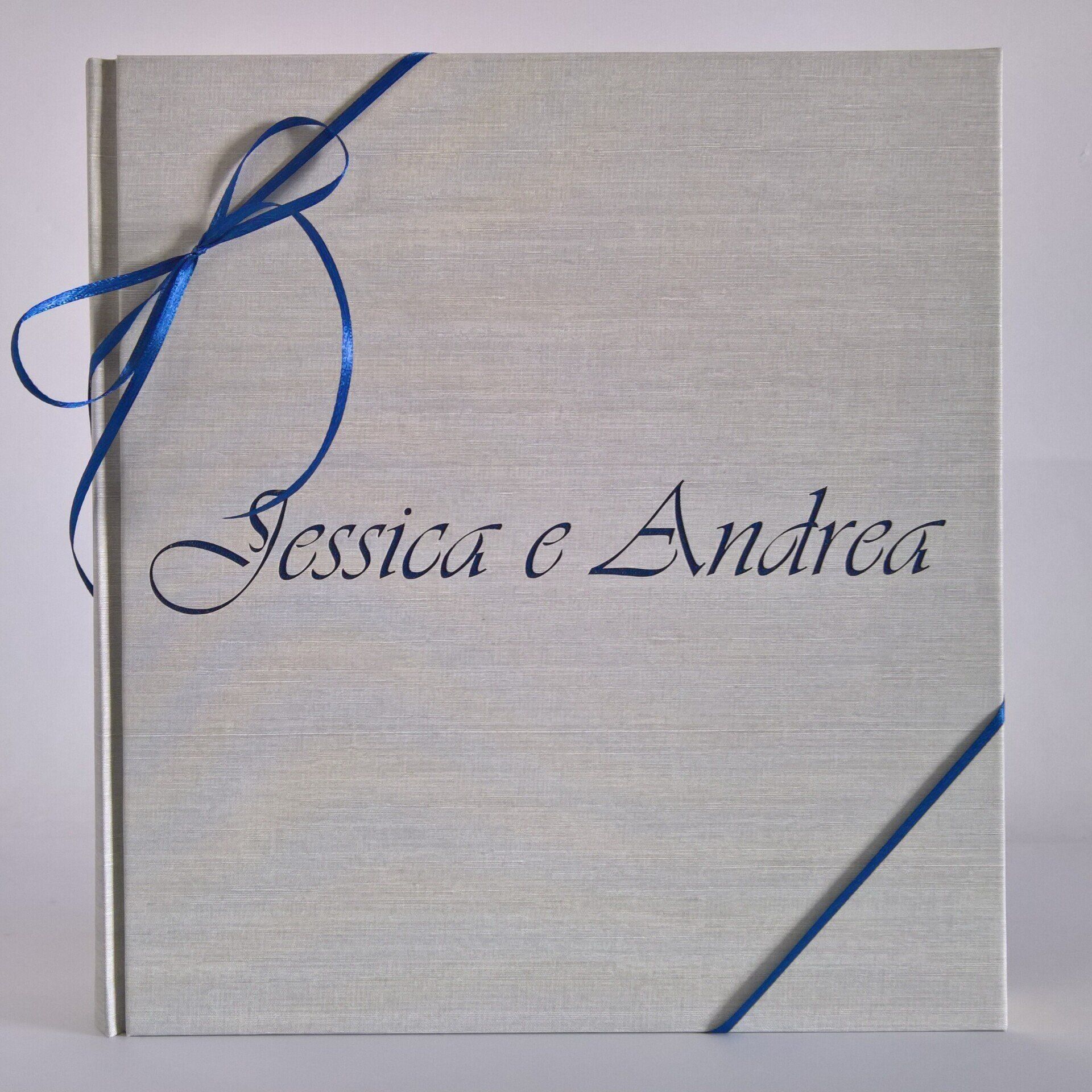 legnoegrafite album fotografico nomi sposi