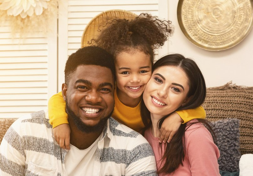 Happy Family Hugging — Medical Centre in Coffs Harbour, NSW