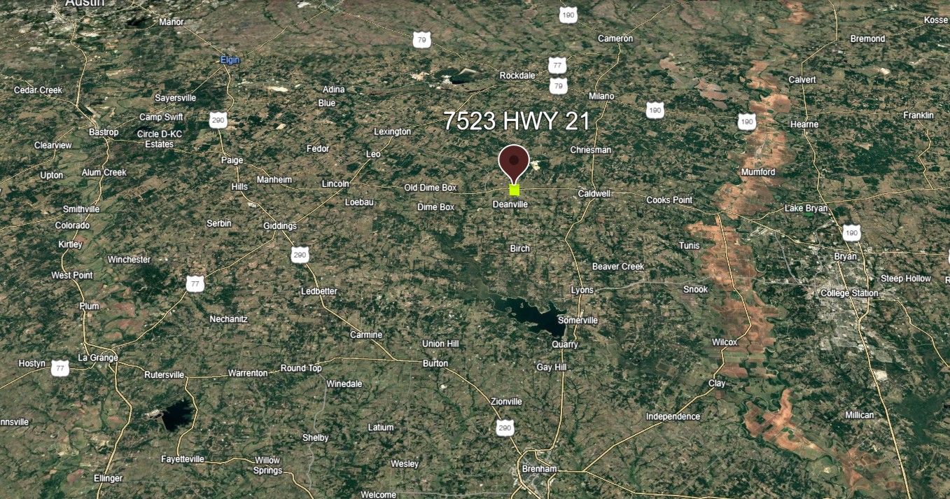 HWY 21, TEXAS 21