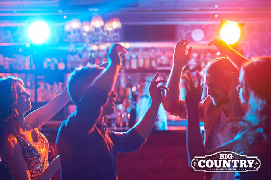 group of people dancing on club dance floor