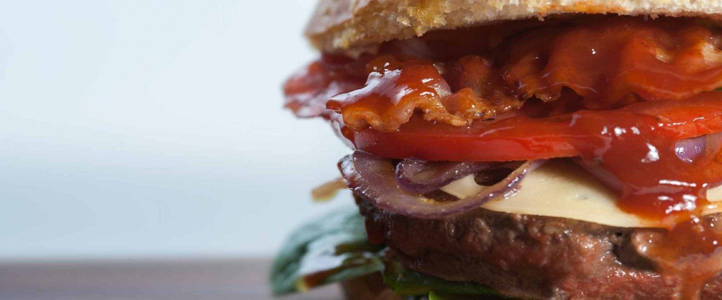 grilled burger sandwich at Big Country Nightclub and Country Bar