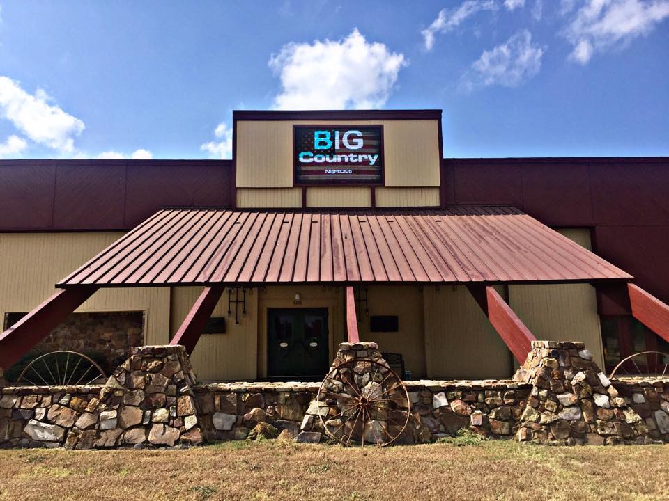 Big Country Night Club and Country Bar - front view