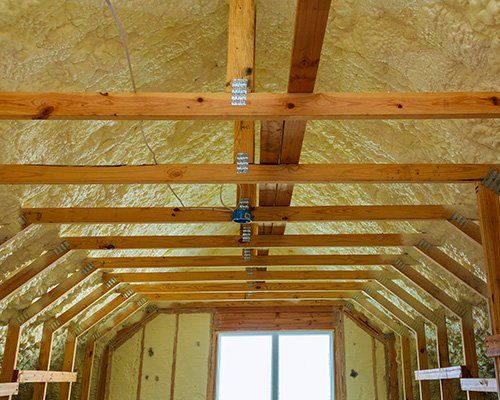 Newly Coated Attic — Albany, GA — Georgia Foam Solutions Inc.