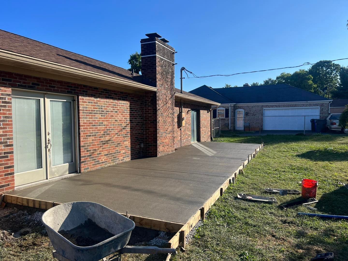 Reinforced Concrete Pour 