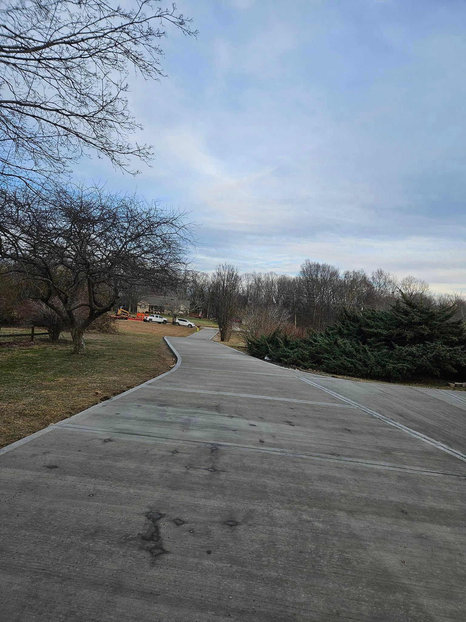 Sidewalk Concrete Work