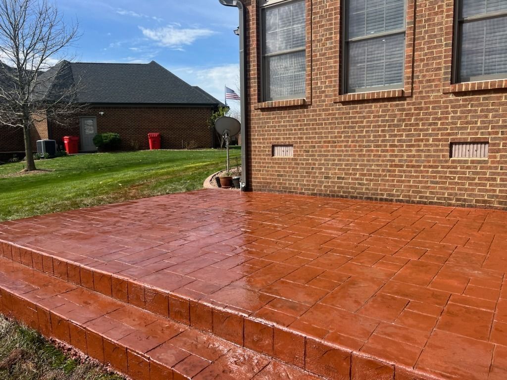 Custom Concrete Patio