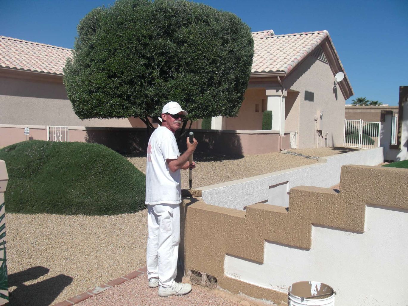 Custom exterior paint Sun City 2