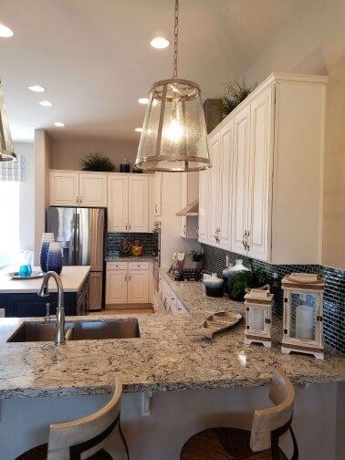 Kitchen Granite Tile — Kitchen remodel in Sun City, AZ