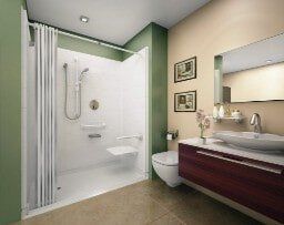 Walk in Shower Designs — Complete Bathroom Remodel Sun City, AZ in Youngtown, AZ