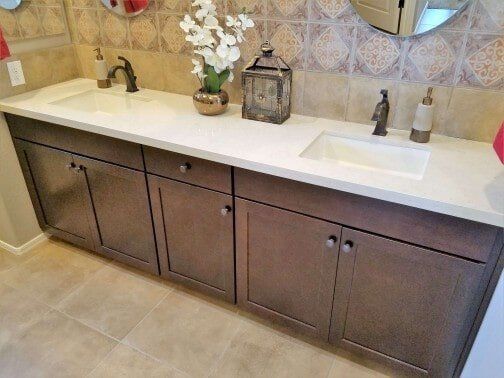 Sink Cabinet — Complete Bathroom Remodel Sun City, AZ in Youngtown, AZ