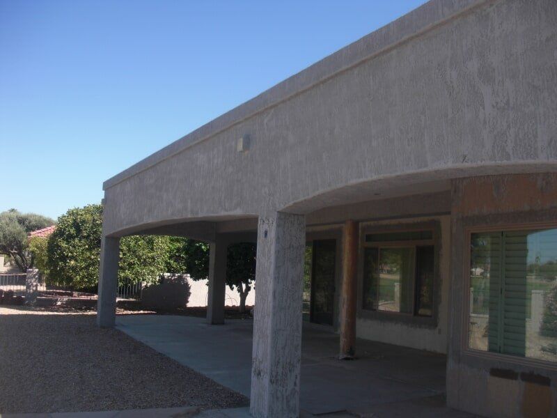 Side View of Backyard Area — Patio Enclosures in Phoenix, AZ