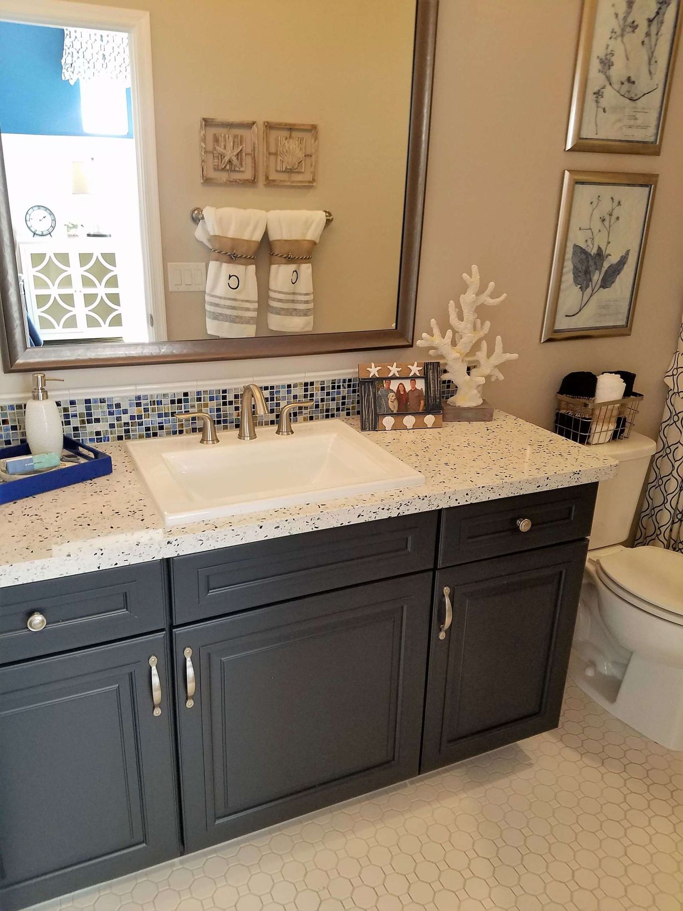 Simple Bathroom Sink — Complete Bathroom Remodel Sun City, AZ in Youngtown, AZ