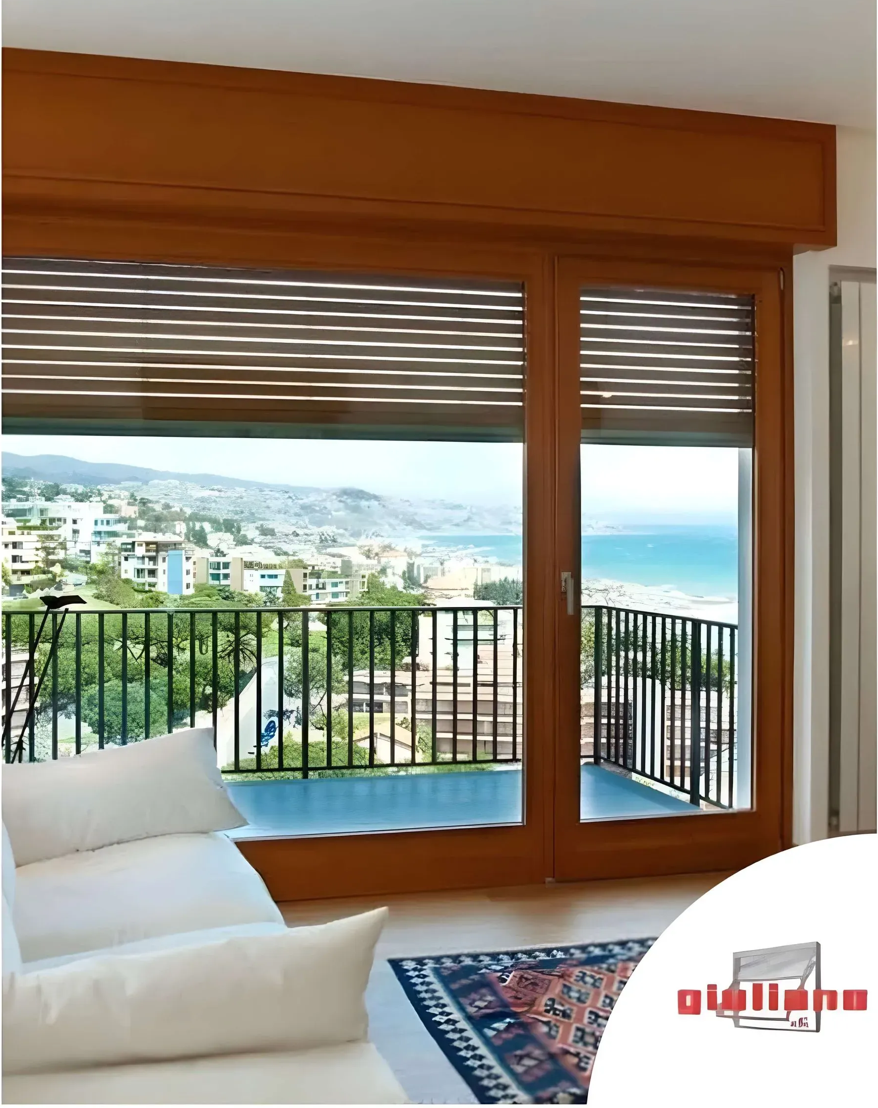 Le porte scorrevoli con telaio in legno