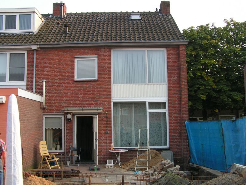 Verbouwing woonhuis