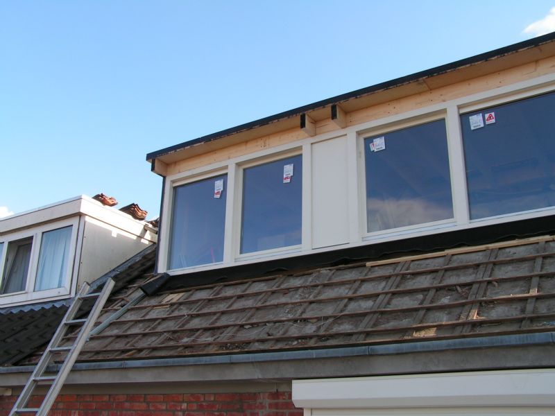 Nieuwe dakkapel geplaatst