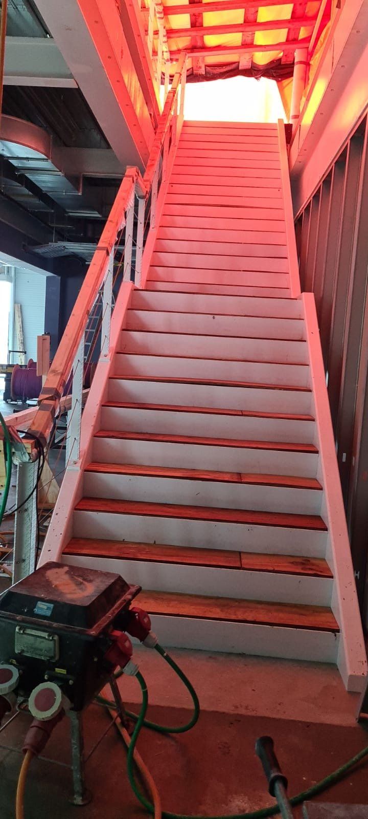 Verbouwing trap ASML