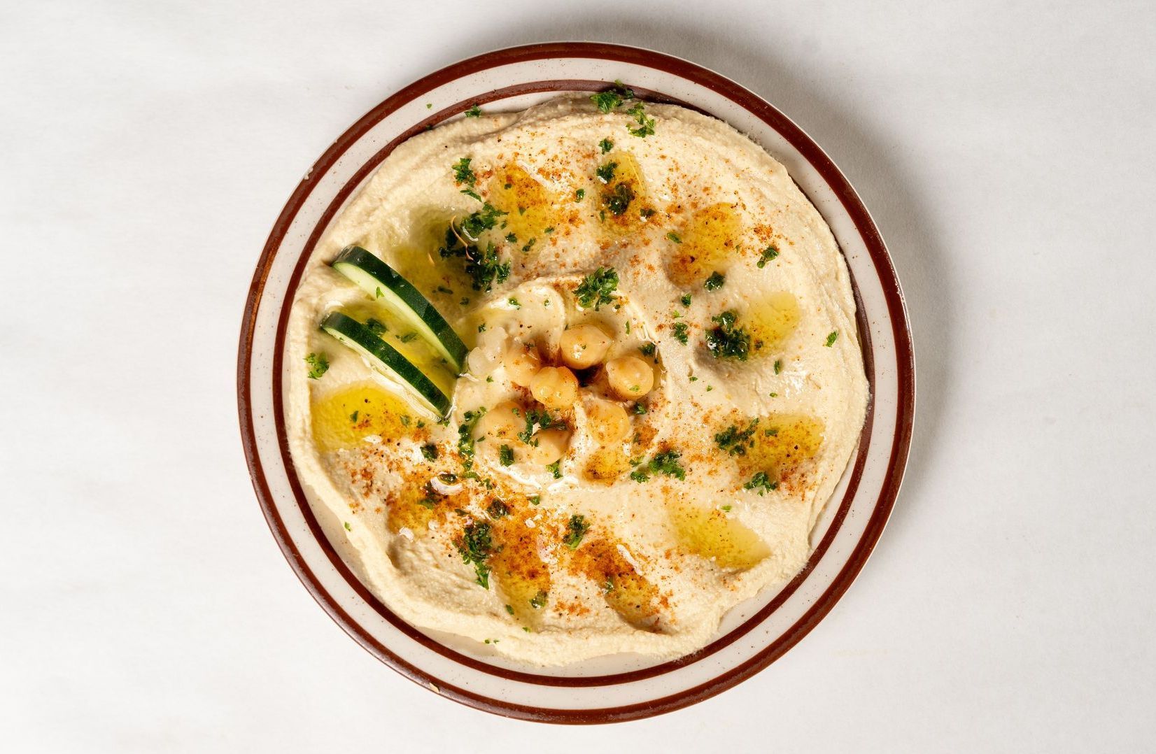 colourful image of hummus