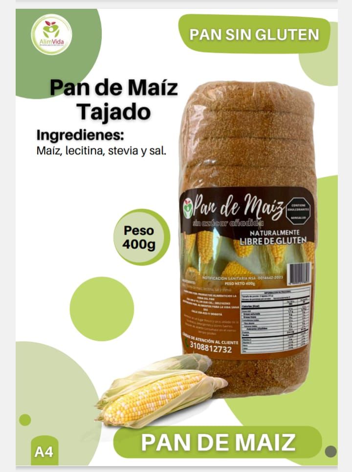 Una imagen de un pan de maíz