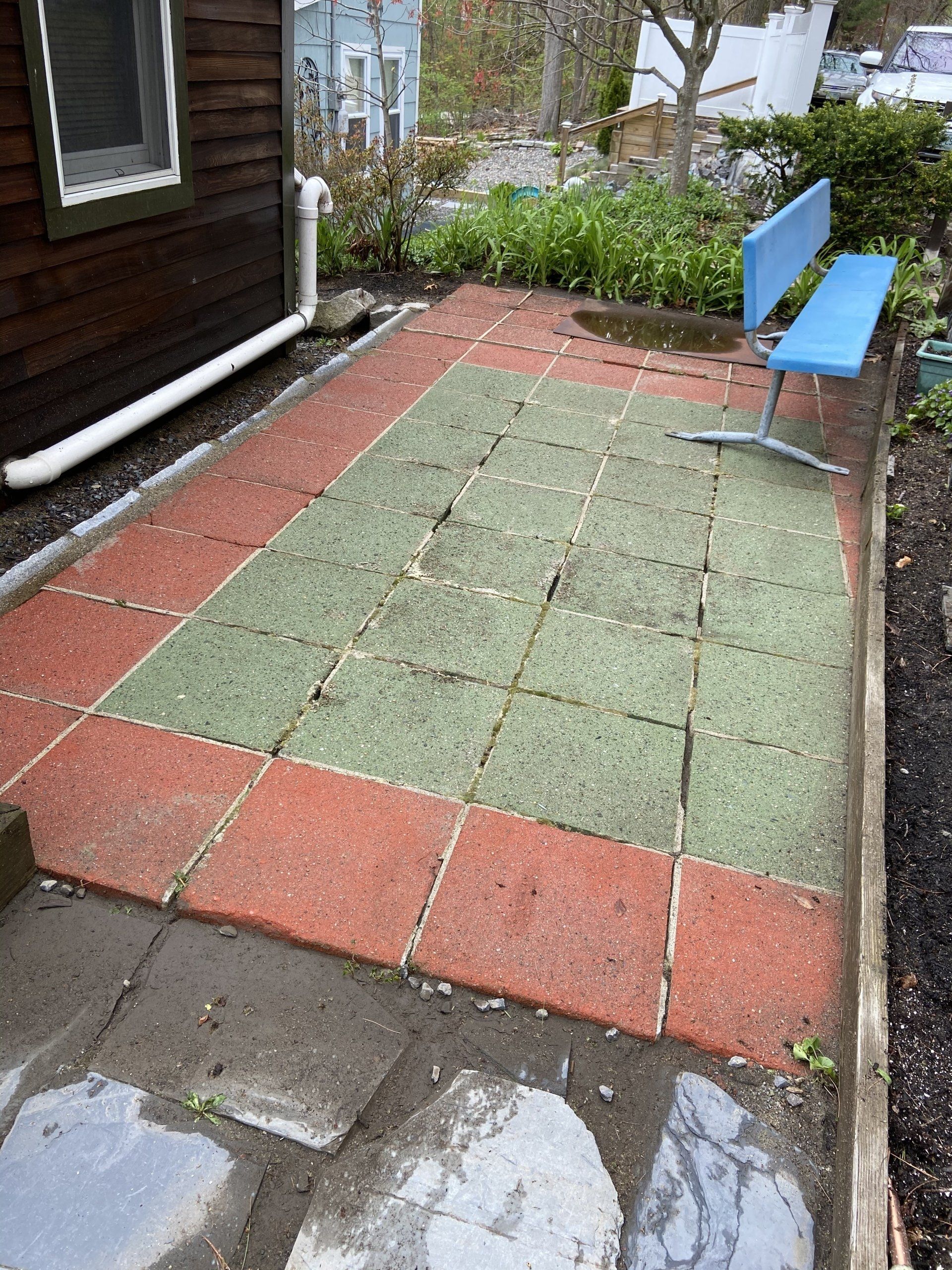 patio power washing after