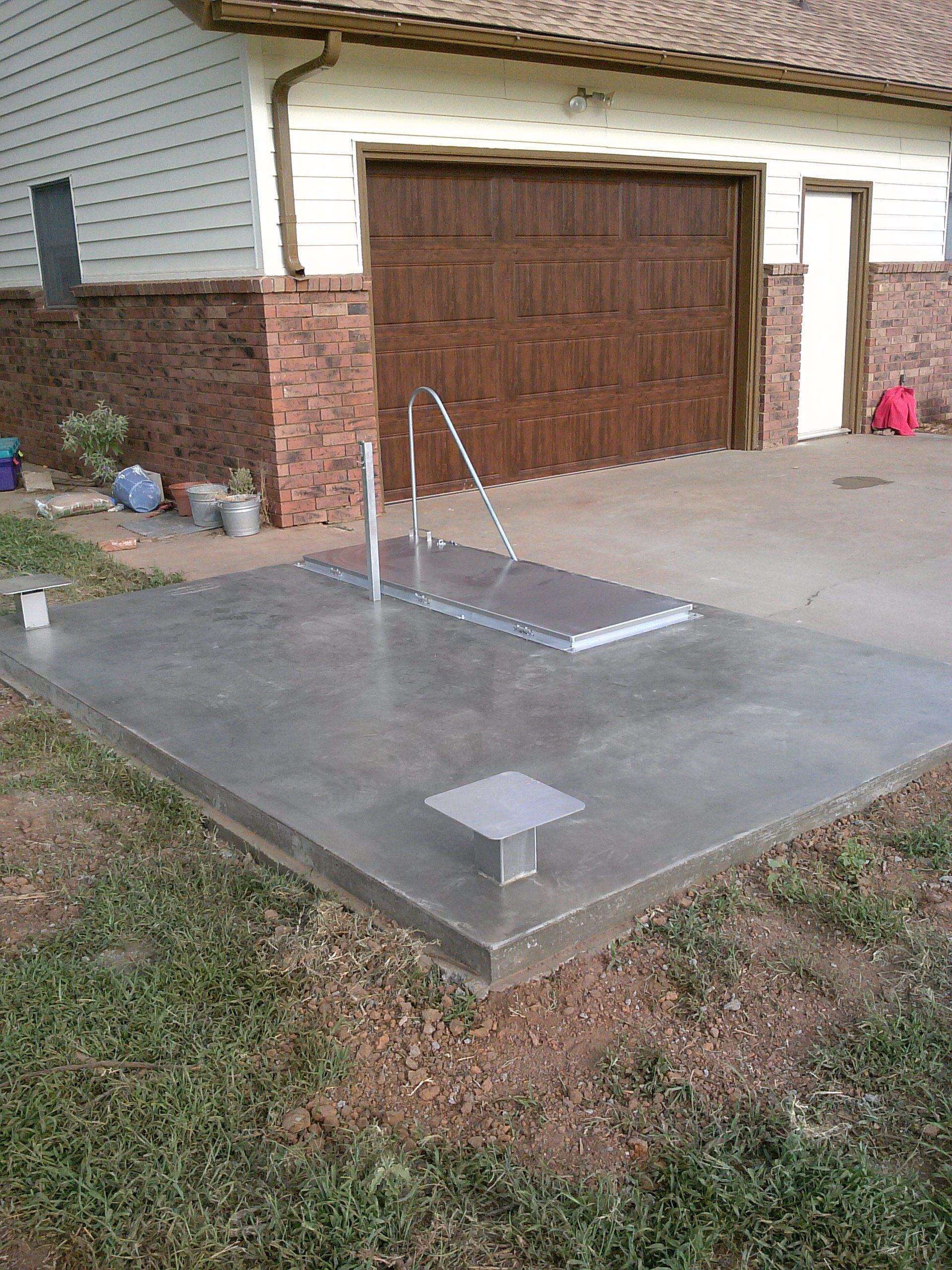 Close Shelter — Goltry, OK — Schmidt Storm Shelters