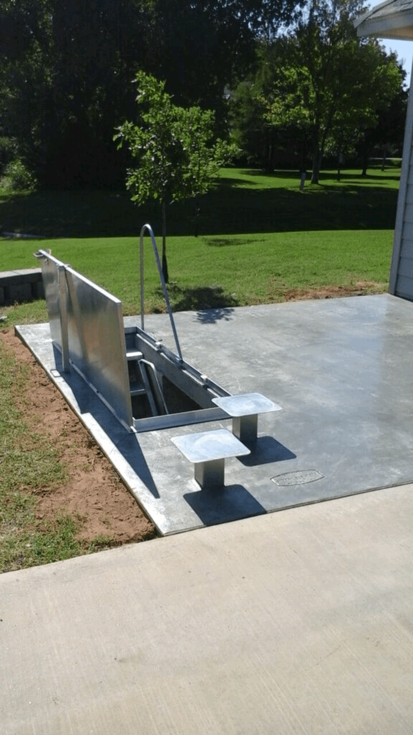 Storm Shelter — Goltry, OK — Schmidt Storm Shelters