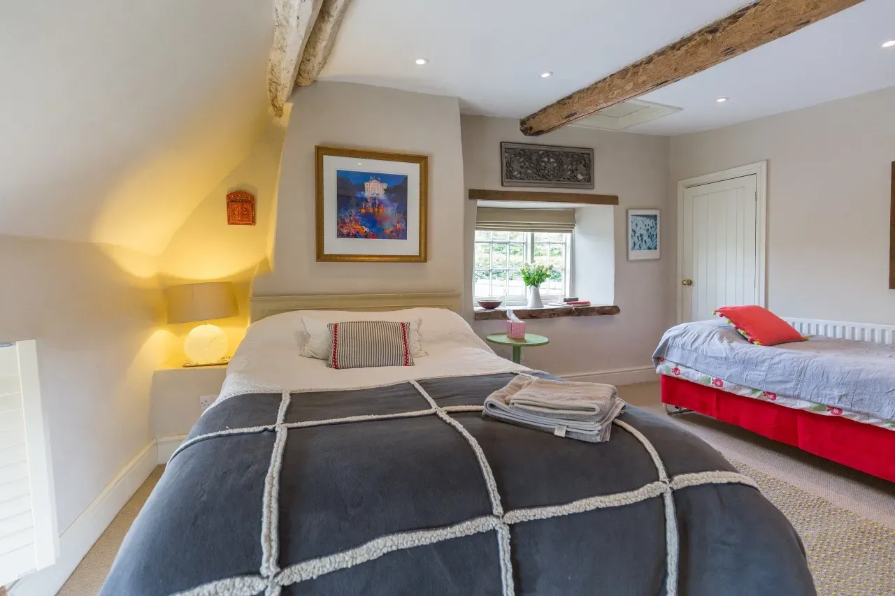 Church End Cottage bedroom