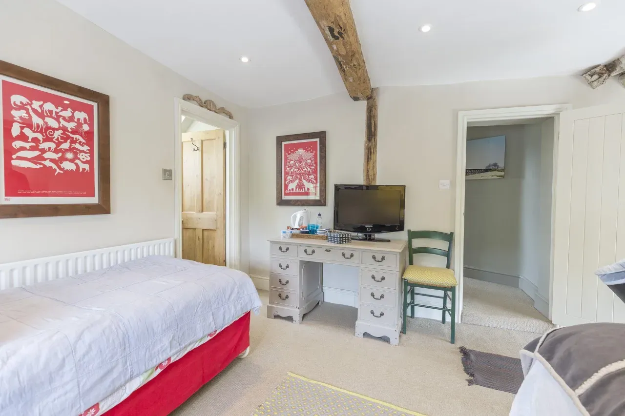 Church End Cottage bedroom