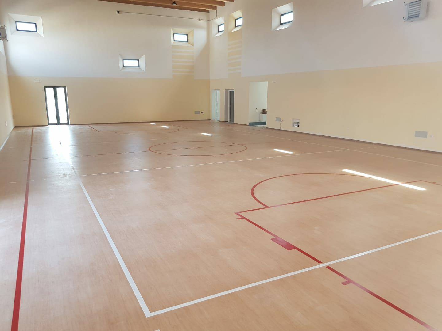 pavimento sportivo in gomma