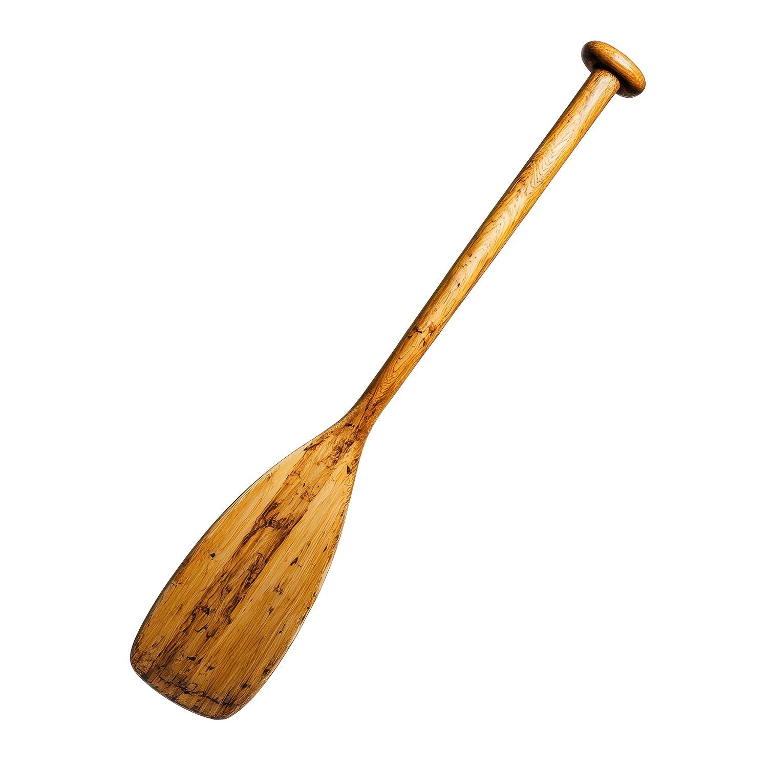 Bild zeigt ein altes Holz Skil.