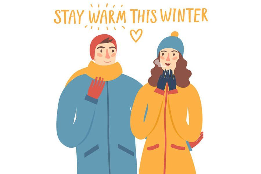 Stay warm. Обнимашки зимой иллюстрации. Иллюстрации холод и Жар. Иллюстрации холод и Жар пары. Надевают зимние куртки семья рисунки.