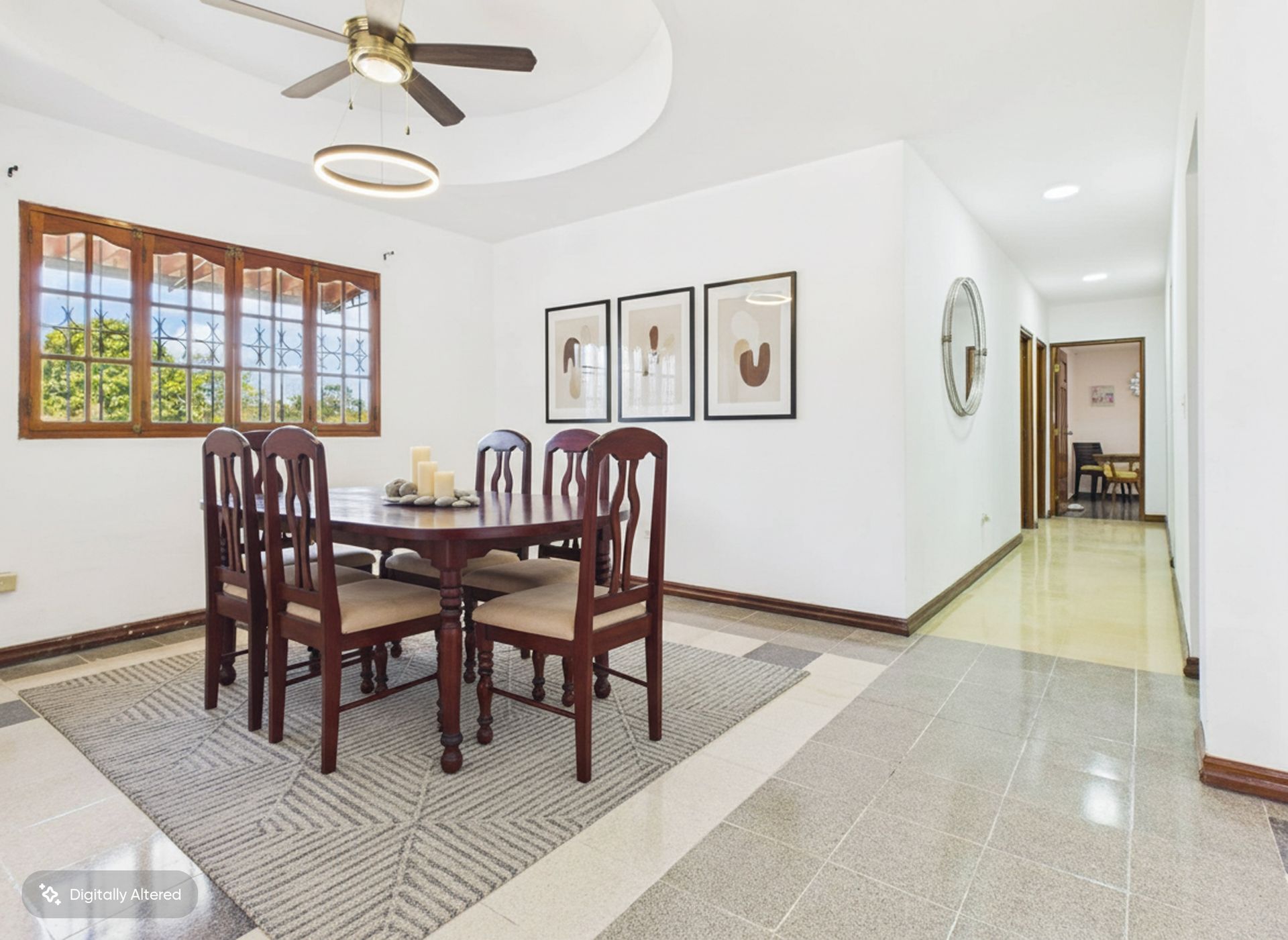 jemplo de amoblado virtual (virtual staging) en propiedad residencial en la provincia de Coclé.