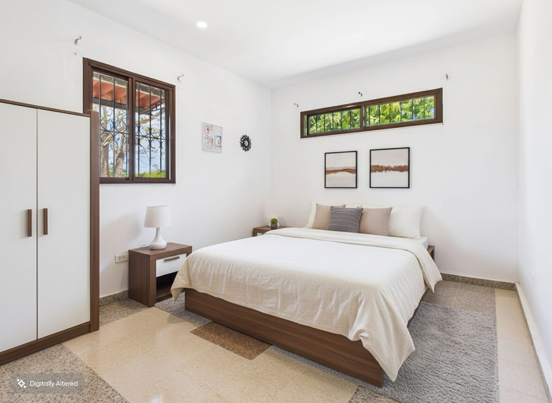 jemplo de amoblado virtual (virtual staging) en propiedad residencial en la provincia de Coclé.