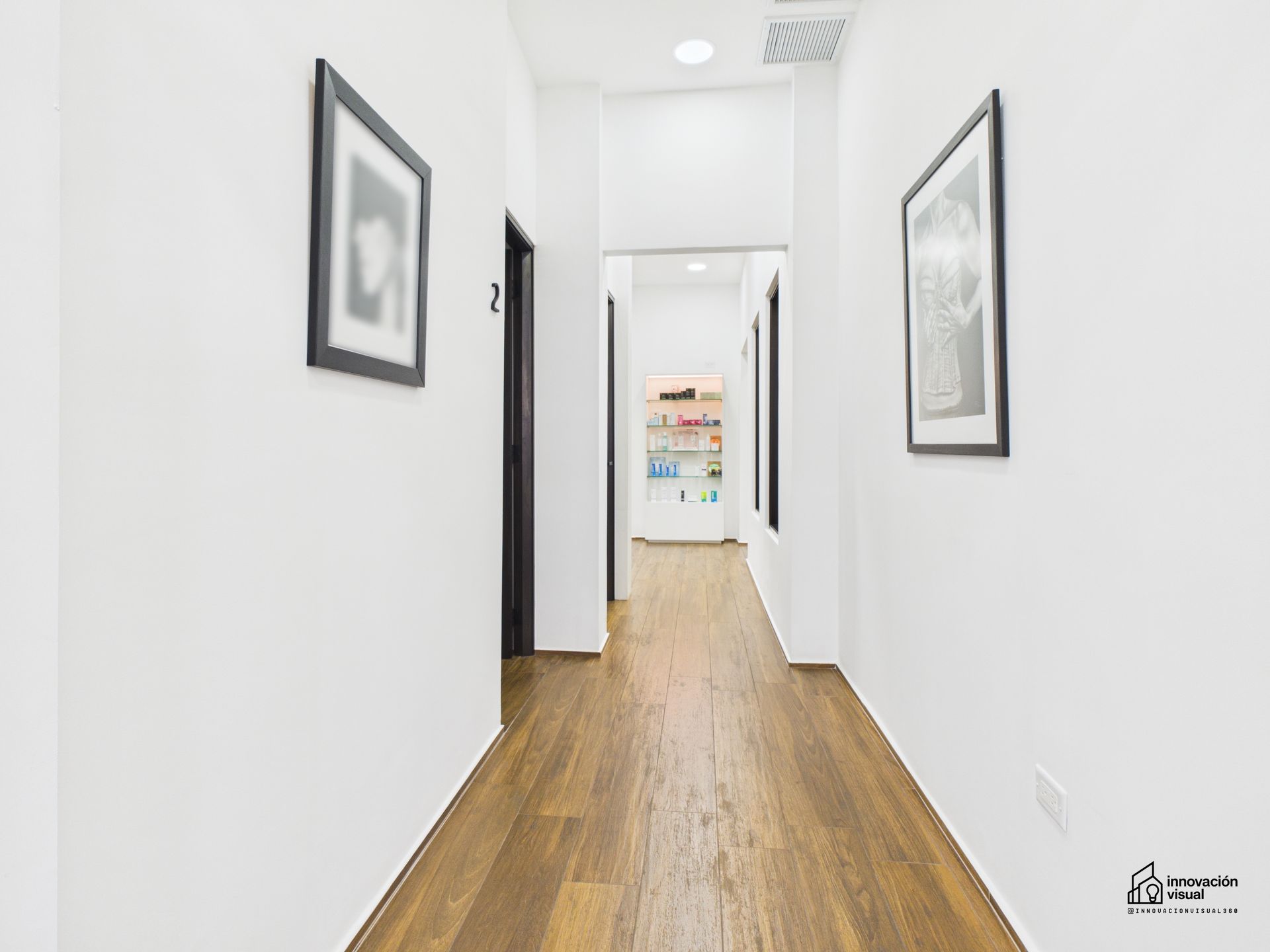 Consultorio de medicina estética del Dr. Badiola en Panamá, fotografía profesional y tour virtual por Innovación Visual.