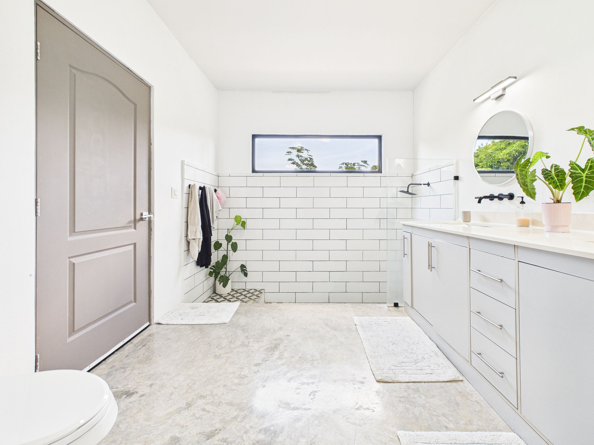 Baño secundario en casa de San José, San Carlos