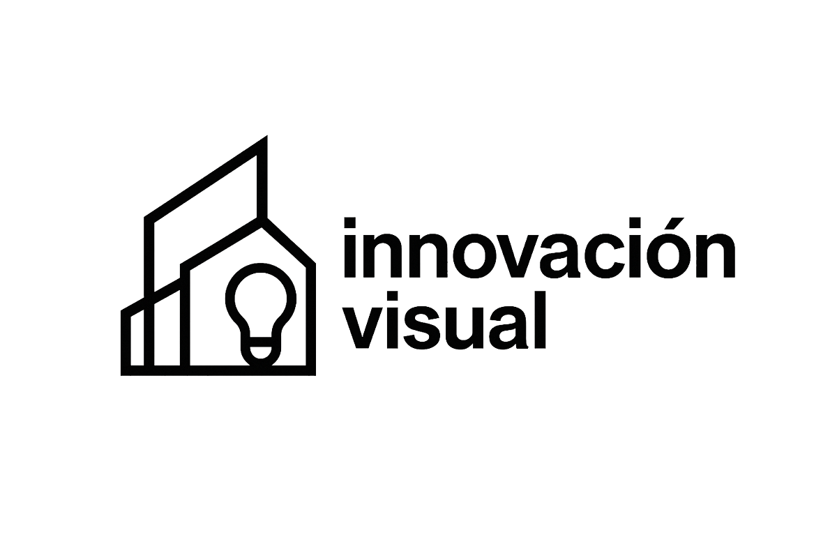 Logo of a house outline with a lightbulb and text 