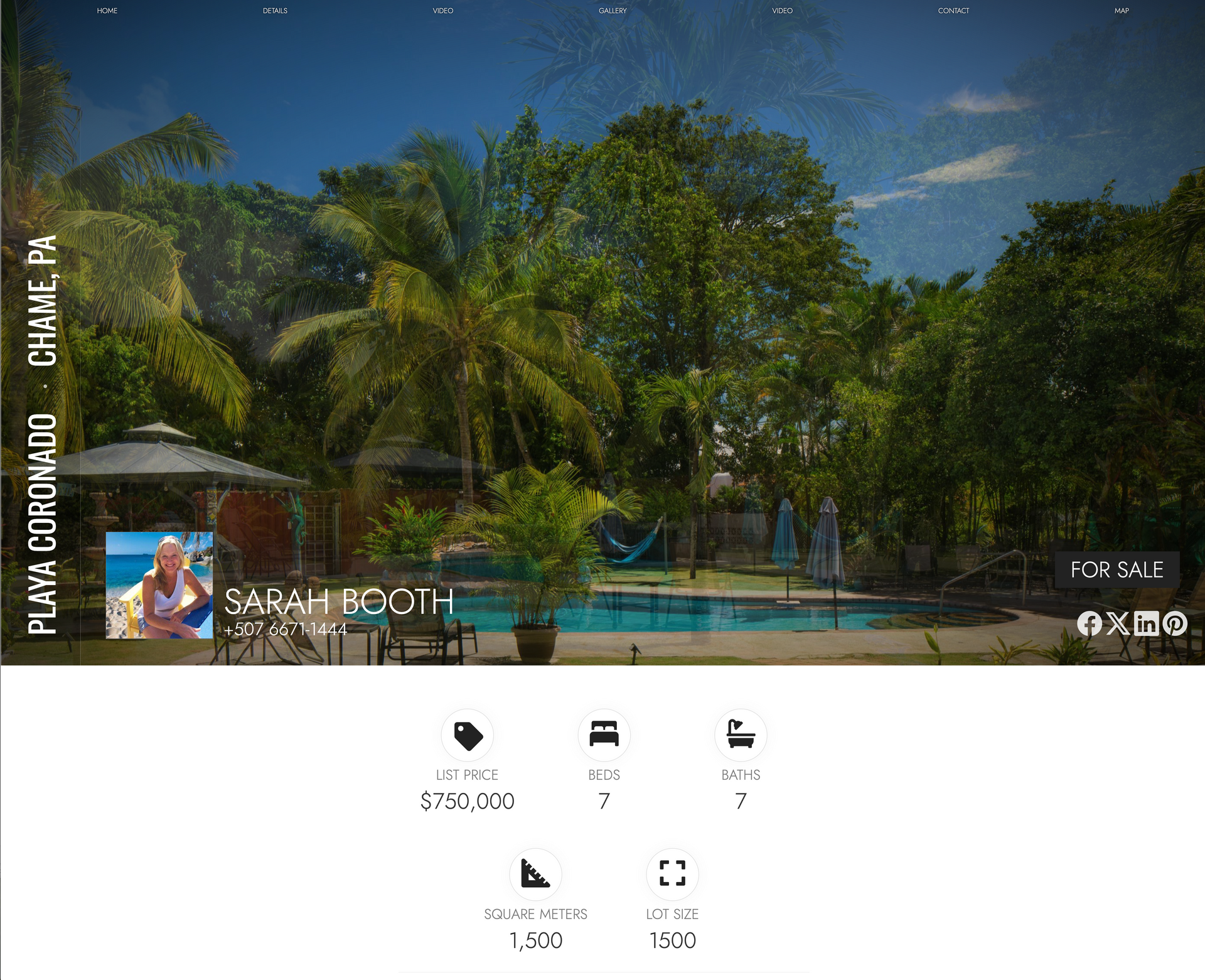 Mini property website