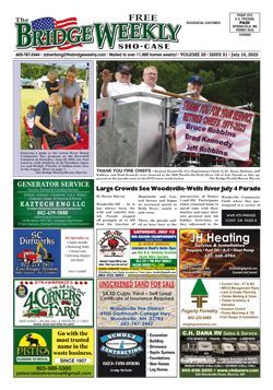 The Bridge Weekly sho-case ad page
