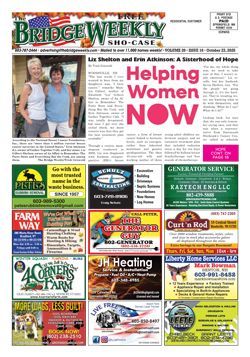 The Bridge Weekly sho-case ad page
