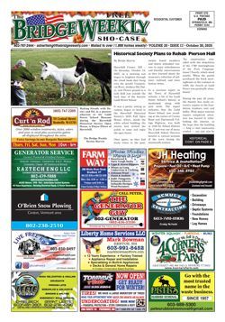 The Bridge Weekly sho-case ad page
