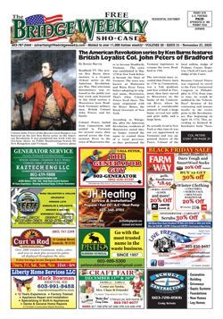 The Bridge Weekly sho-case ad page